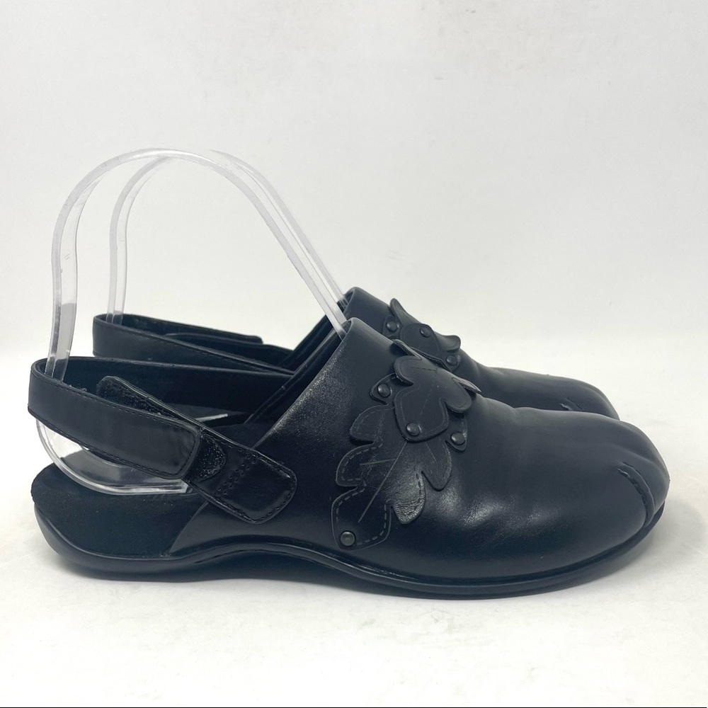 Orthaheel Rachel Comfort Shoe Mule‎ Black Womens 5